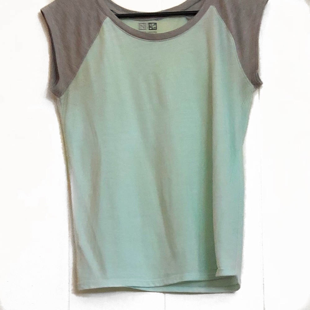 NOLLIE Blue Raglan T - Picture 3 of 3